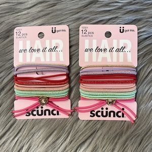 24 piece scunci elastics